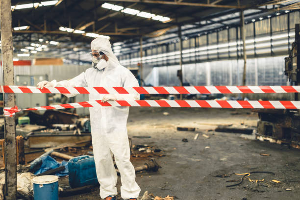 Professional Infectious Disease Decontamination technician working in Medford, WI